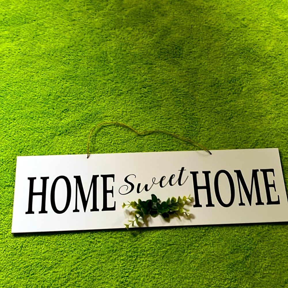 Home sweet home
